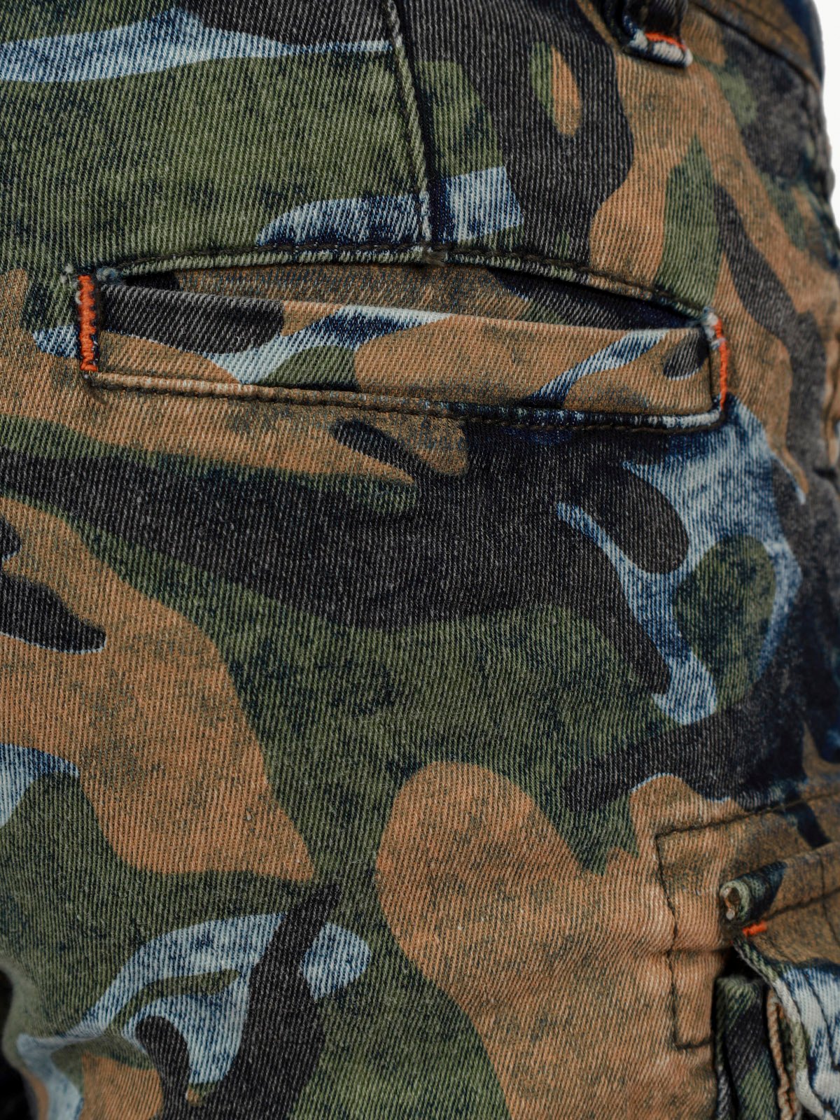 Boy's Blue Camo Shorts - EBBSW22-001 - Image 4