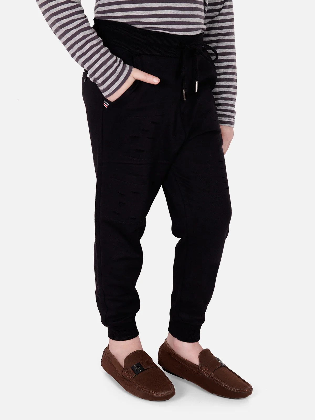 Boy's Black Trouser - EBBT17-003 - Image 2