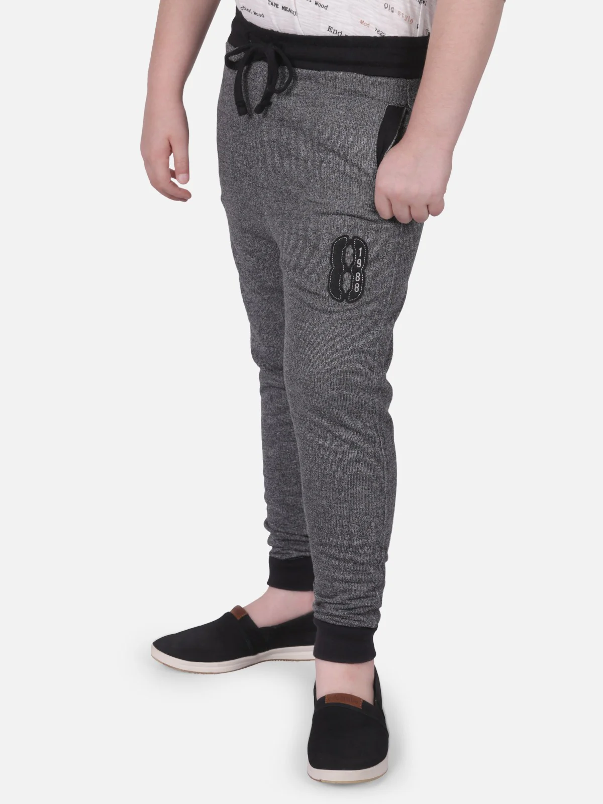 Boys Dark Grey Trouser - EBBT18-015 - Image 2