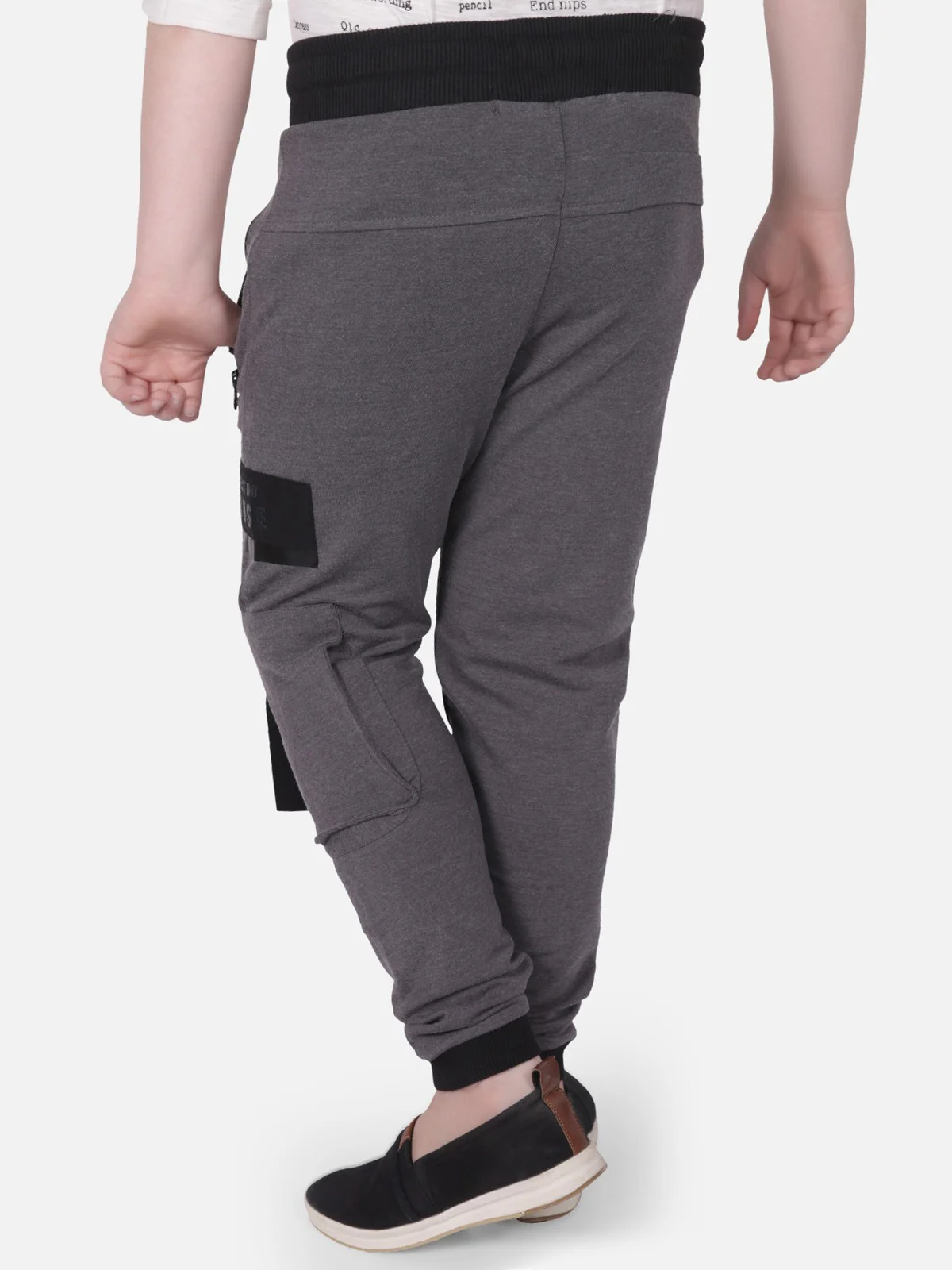 Boys Grey Trouser - EBBT18-018 - Image 3