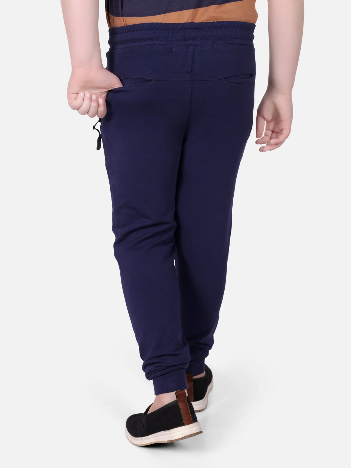 Boy's Navy Blue Trouser - EBBT18-021 - Image 3