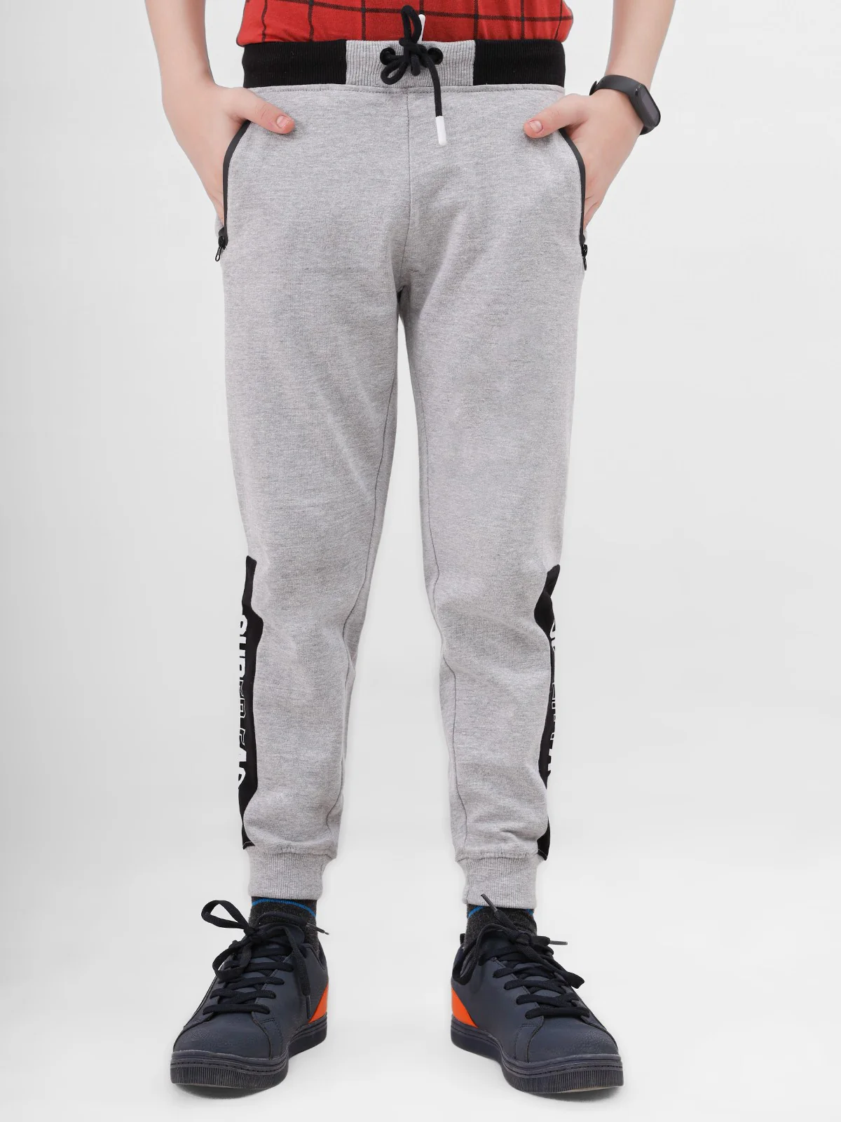Boy's Heather Grey Trouser - EBBT21-001 - Image 4