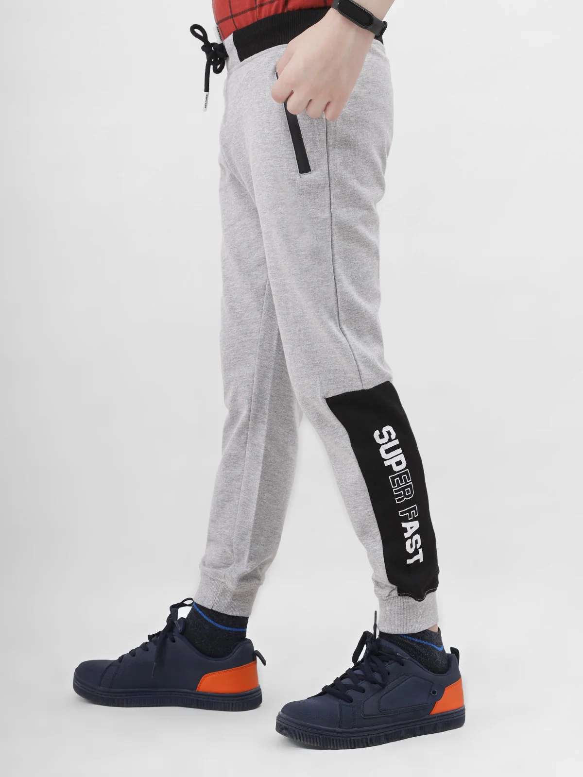 Boy's Heather Grey Trouser - EBBT21-001 - Image 5