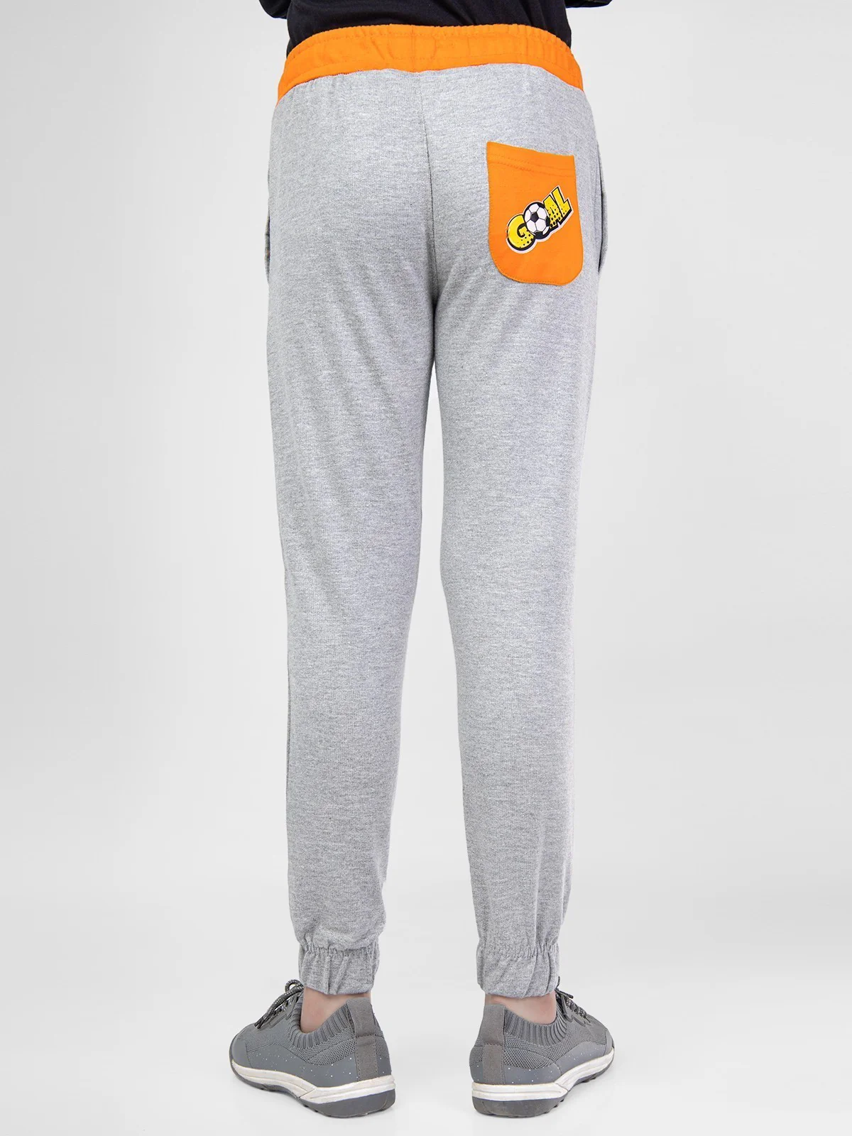 Boy's Heather Grey Trouser - EBBT21-019 - Image 4