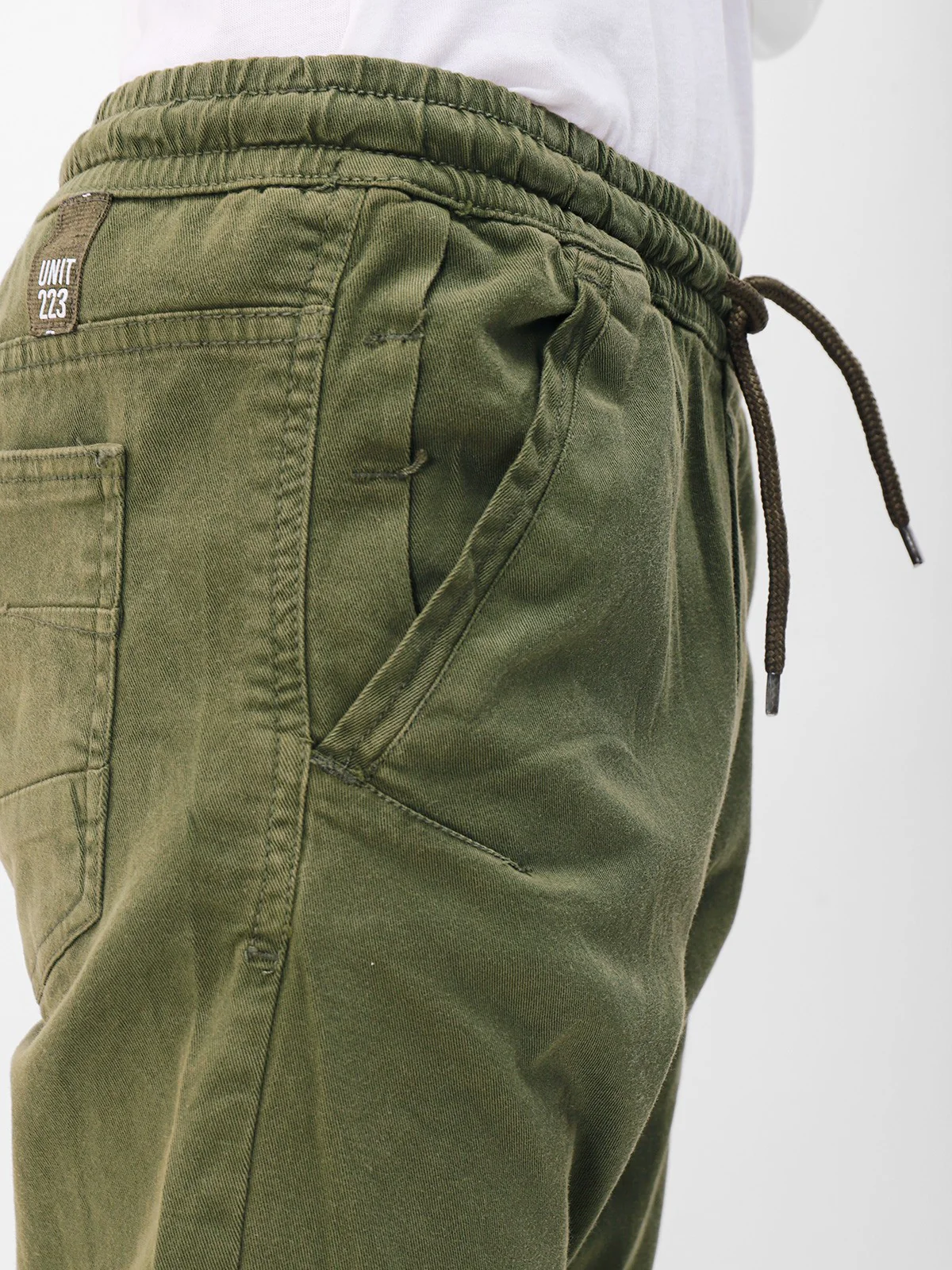 Boy's Army Green Trouser - EBBT21-023 - Image 2
