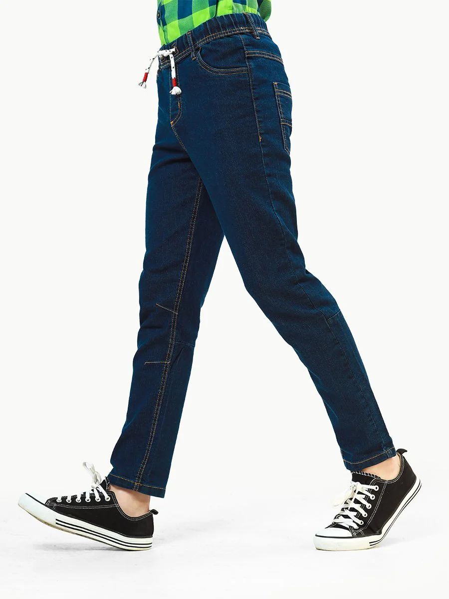 Boy's Denim Blue Trouser - EBBT22-014 - Image 2