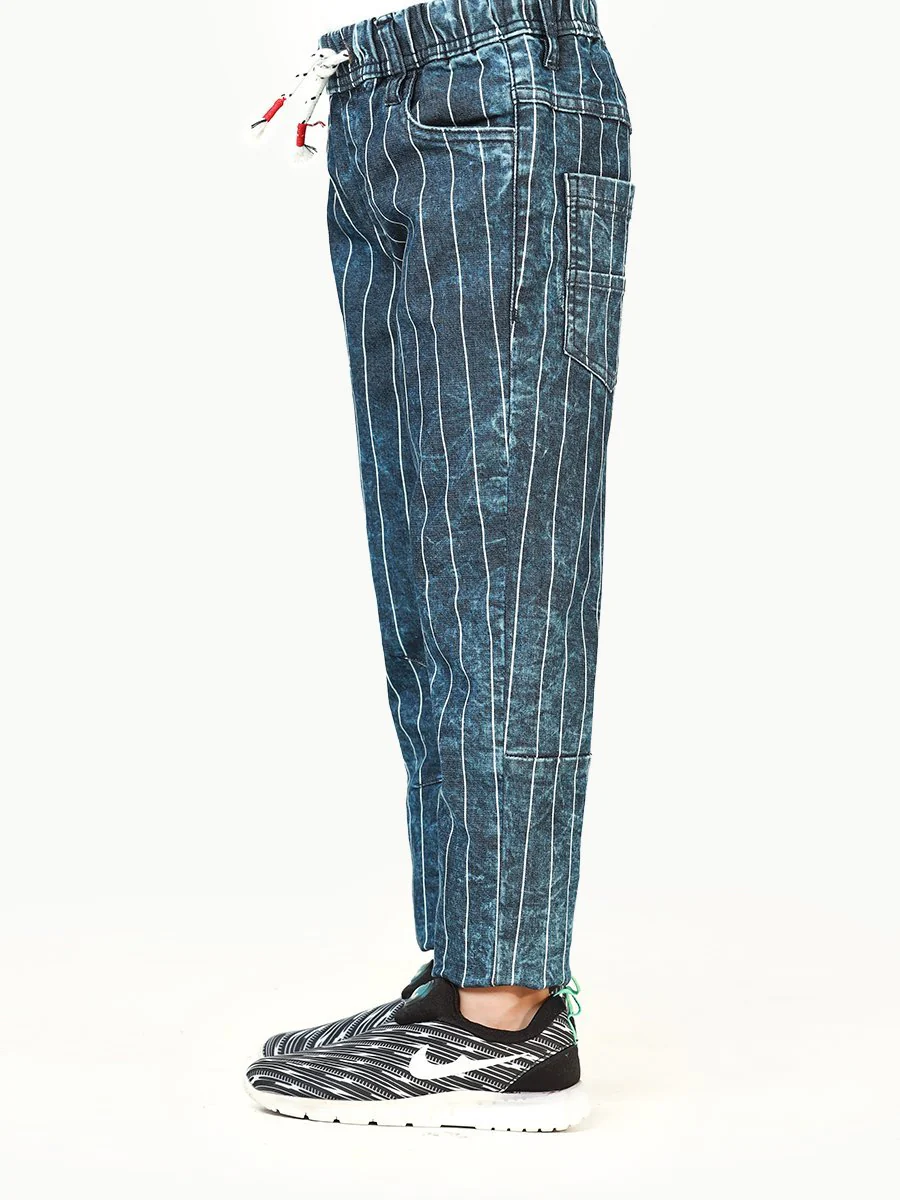 Boy's Indigo Blue Trouser - EBBT22-015 - Image 2