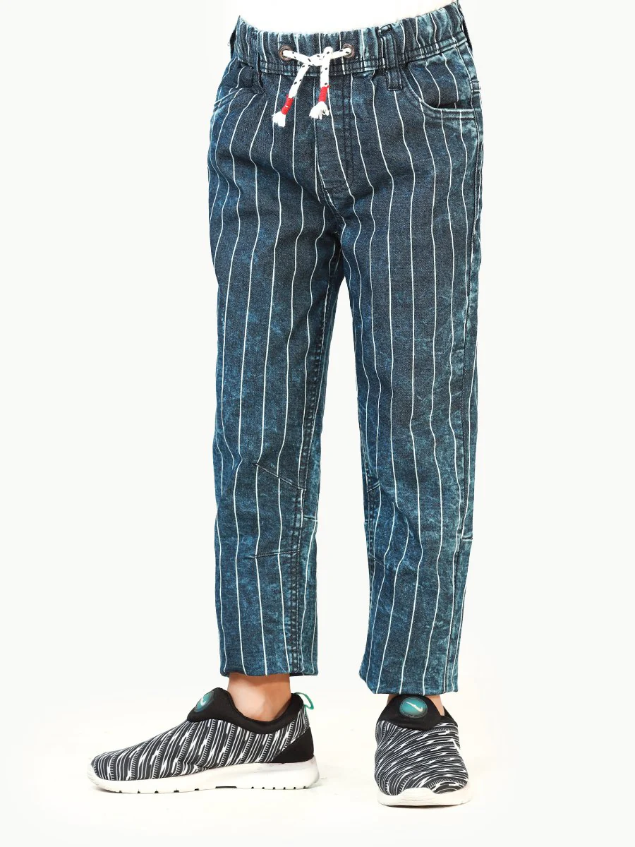 Boy's Indigo Blue Trouser - EBBT22-015 - Image 3