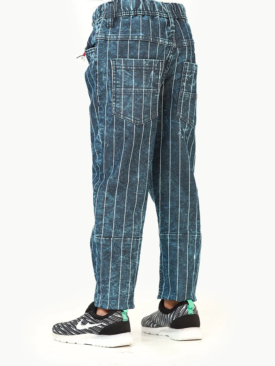 Boy's Indigo Blue Trouser - EBBT22-015 - Image 6