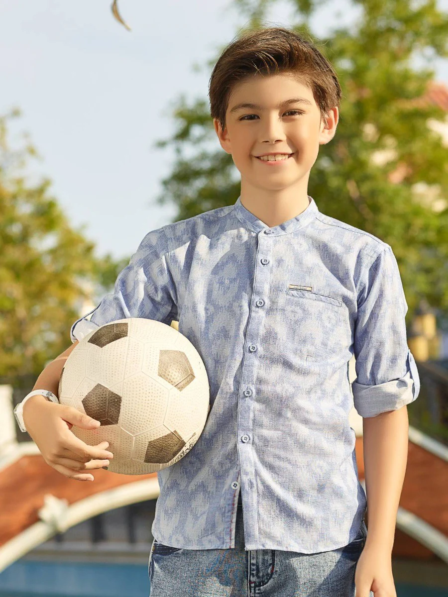 Boy's Light Blue Shirt - EBT3Q19-27218 - Image 2