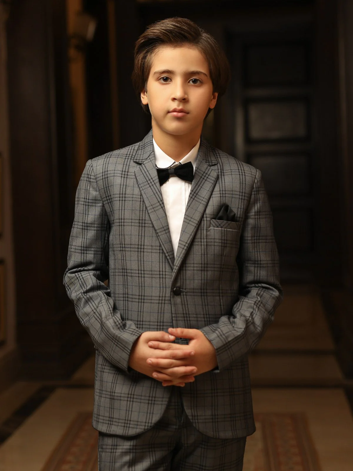 Boy's Grey Coat Pant - EBTCP18-4411 - Image 2
