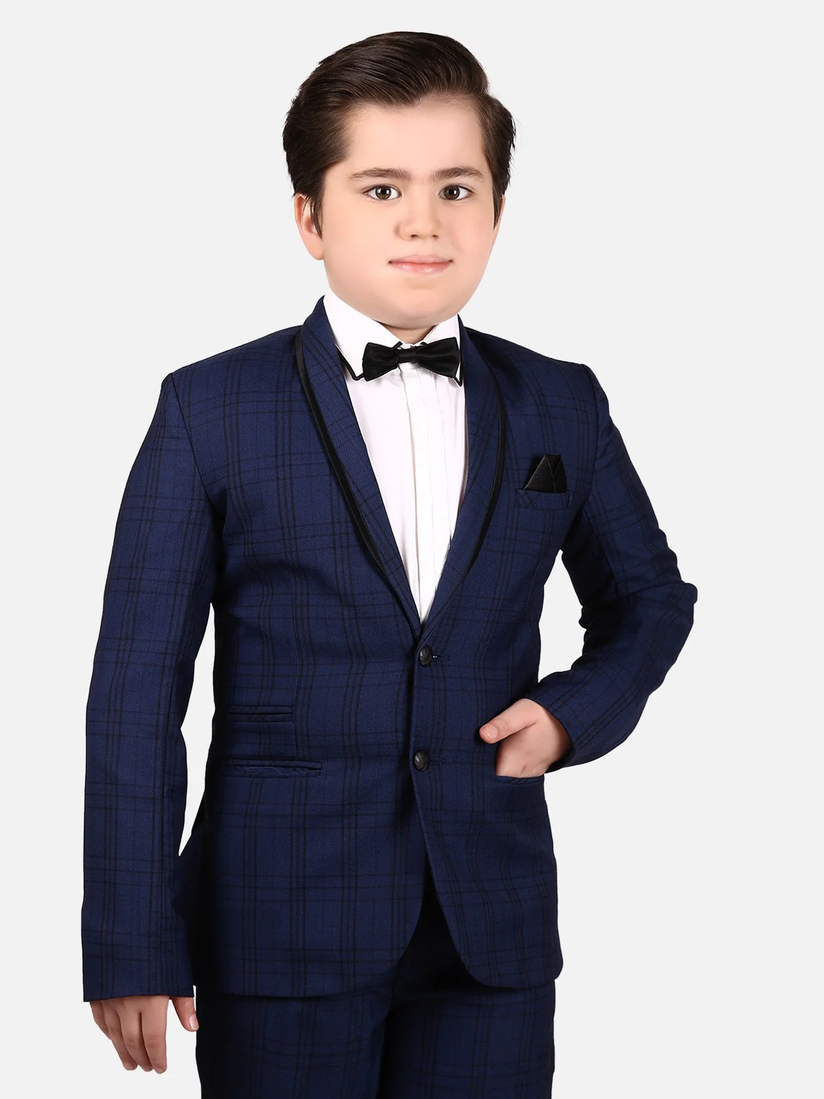 Boy's Royal Blue Coat Pant - EBTCPC19-4409 - Image 2