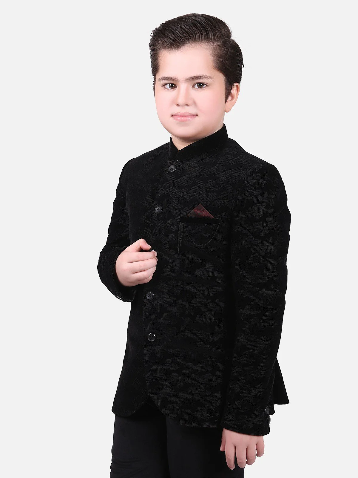 Boy's Black Coat Pant - EBTCPC19-4416 - Image 2