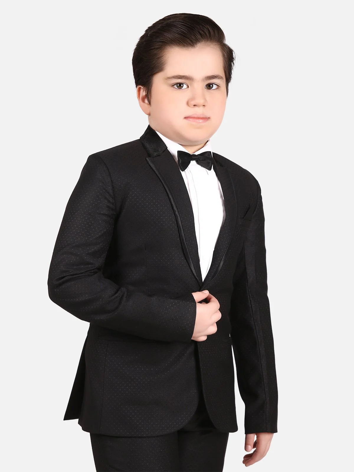 Boy's Black Coat Pant - EBTCPC19-4423 - Image 2