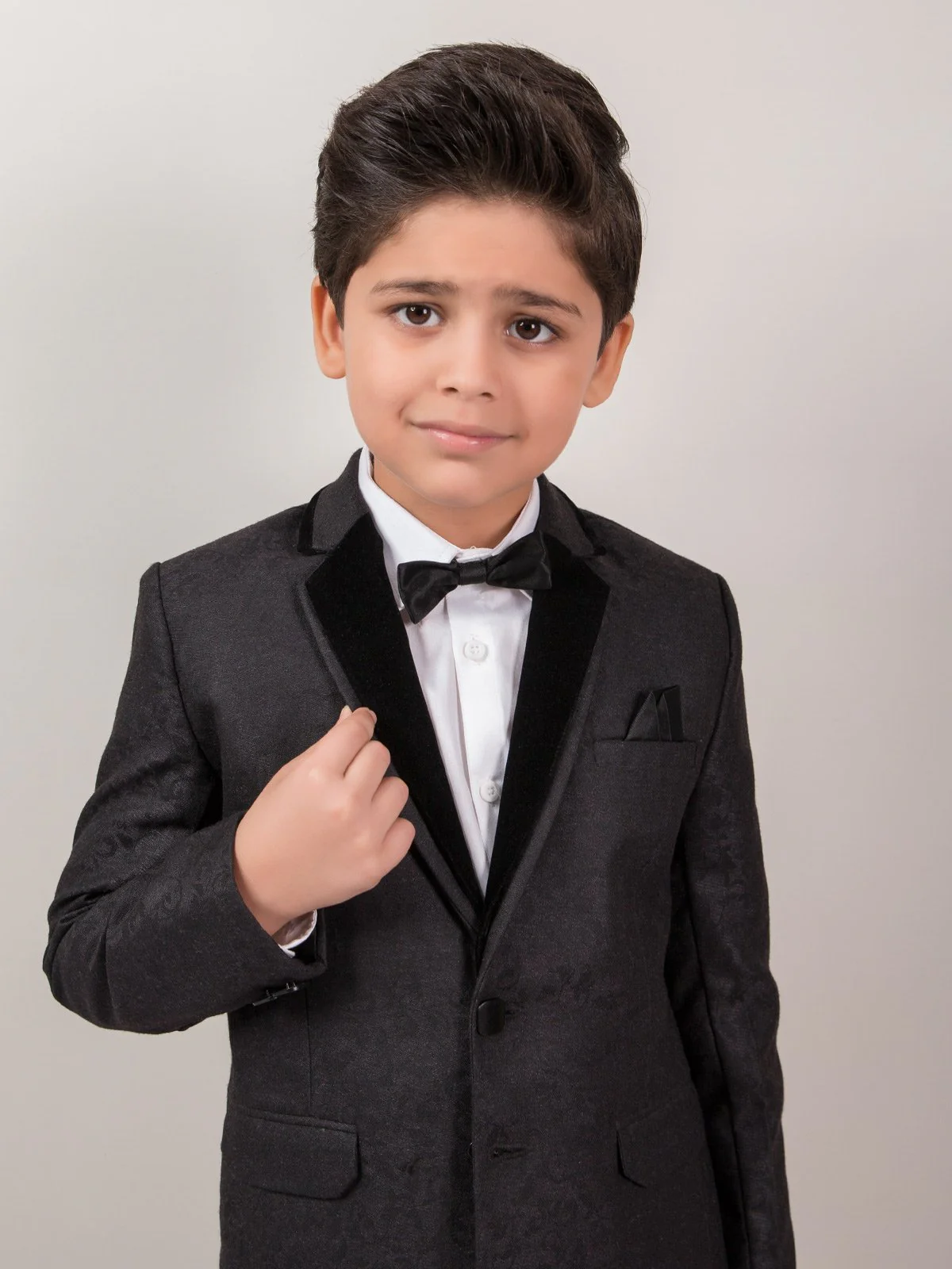 Boy's Brown Black Coat Pant - EBTCPC19-4434 - Image 2