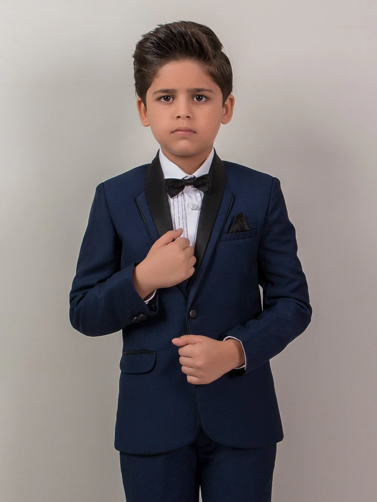 Boy's Navy Blue Coat Pant - EBTCPC19-4435 - Image 2