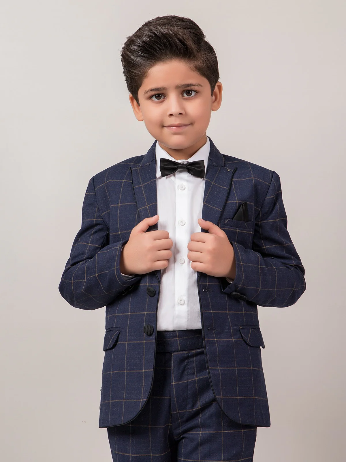 Boy's Navy Blue Coat Pant - EBTCPC19-4437 - Image 2