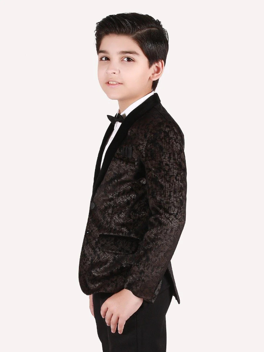 Boy's Golden Black Coat Pant - EBTCPC20-4425 - Image 3