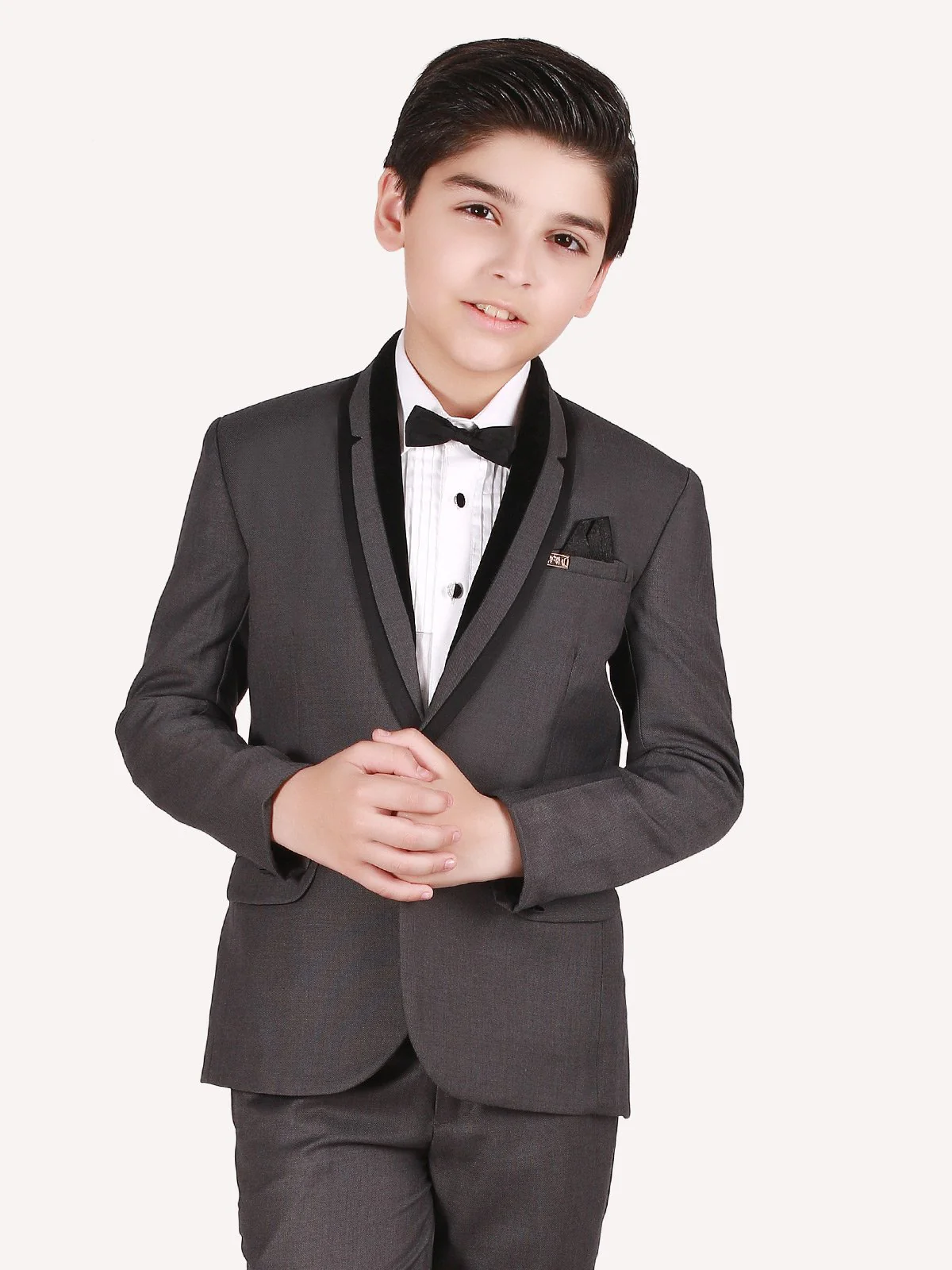 Boy's Grey Coat Pant - EBTCPC20-4441 - Image 2