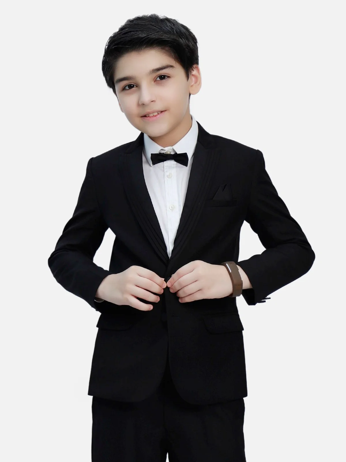 Boy's Black Coat Pant - EBTCPC20-4445 - Image 3
