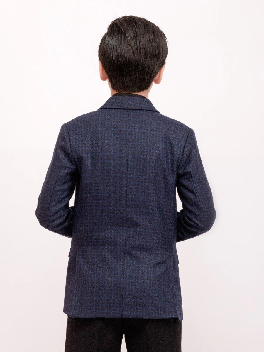 Boy's Blue & Black Coat Pant - EBTCPC20-4455 - Image 2