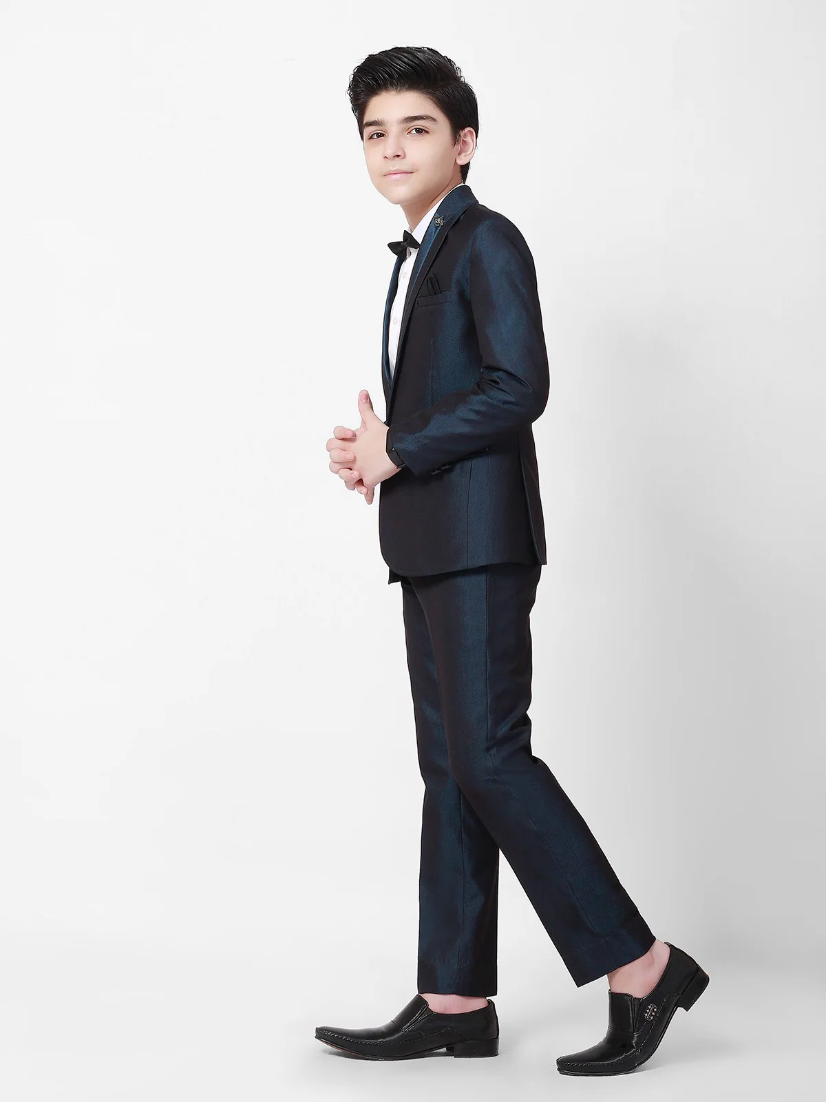 Boy's Dark Teal Coat Pant - EBTCPC21-4450 - Image 2