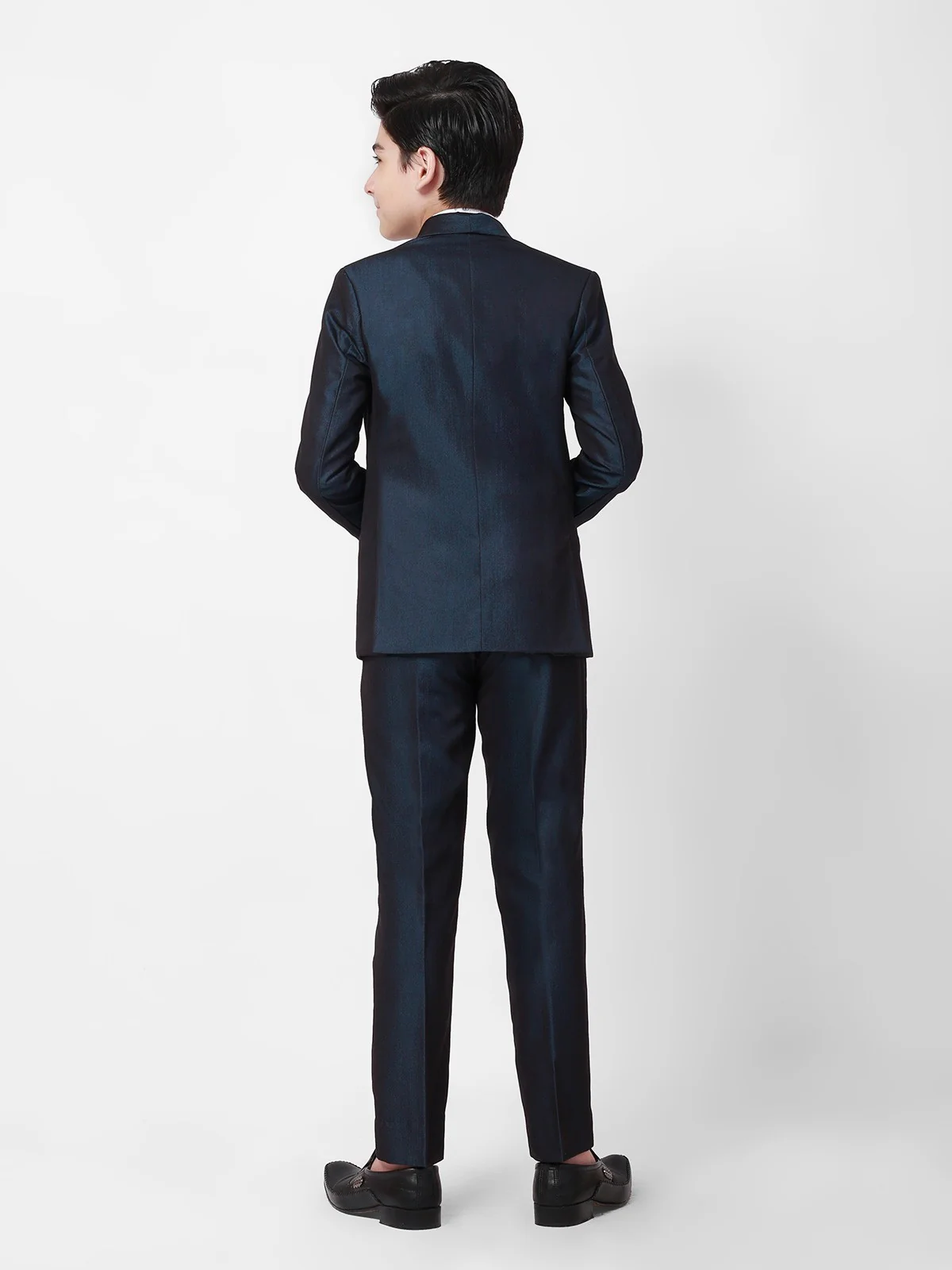 Boy's Dark Teal Coat Pant - EBTCPC21-4450 - Image 3