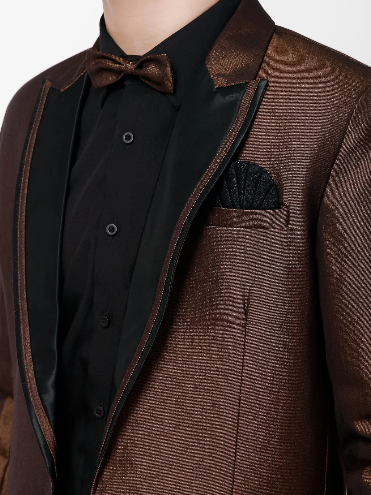 Boy's Brown Coat Pant - EBTCPC21-4453 - Image 3