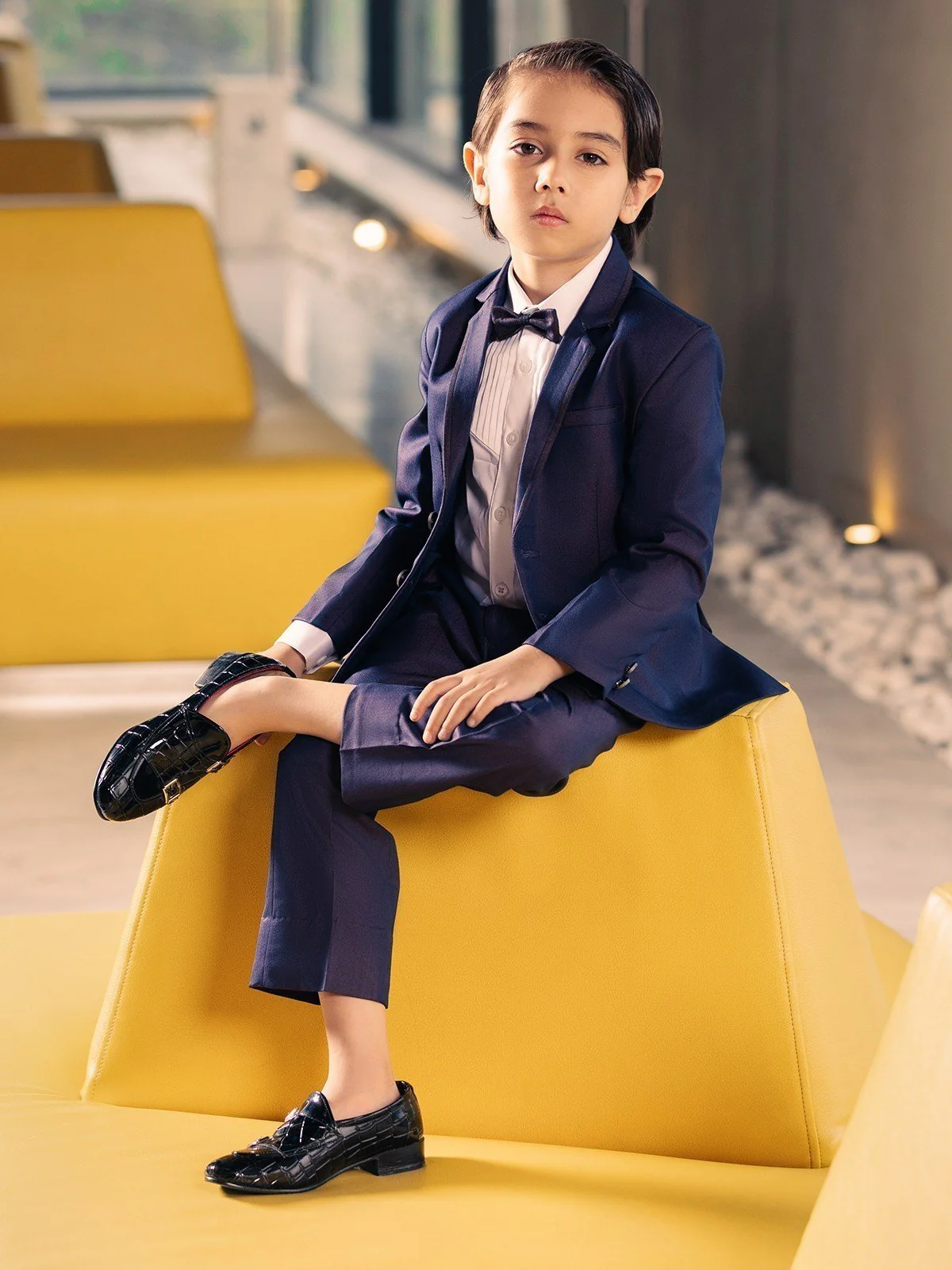 Boy's Purple Coat Pant - EBTCPC22-4460 - Image 2