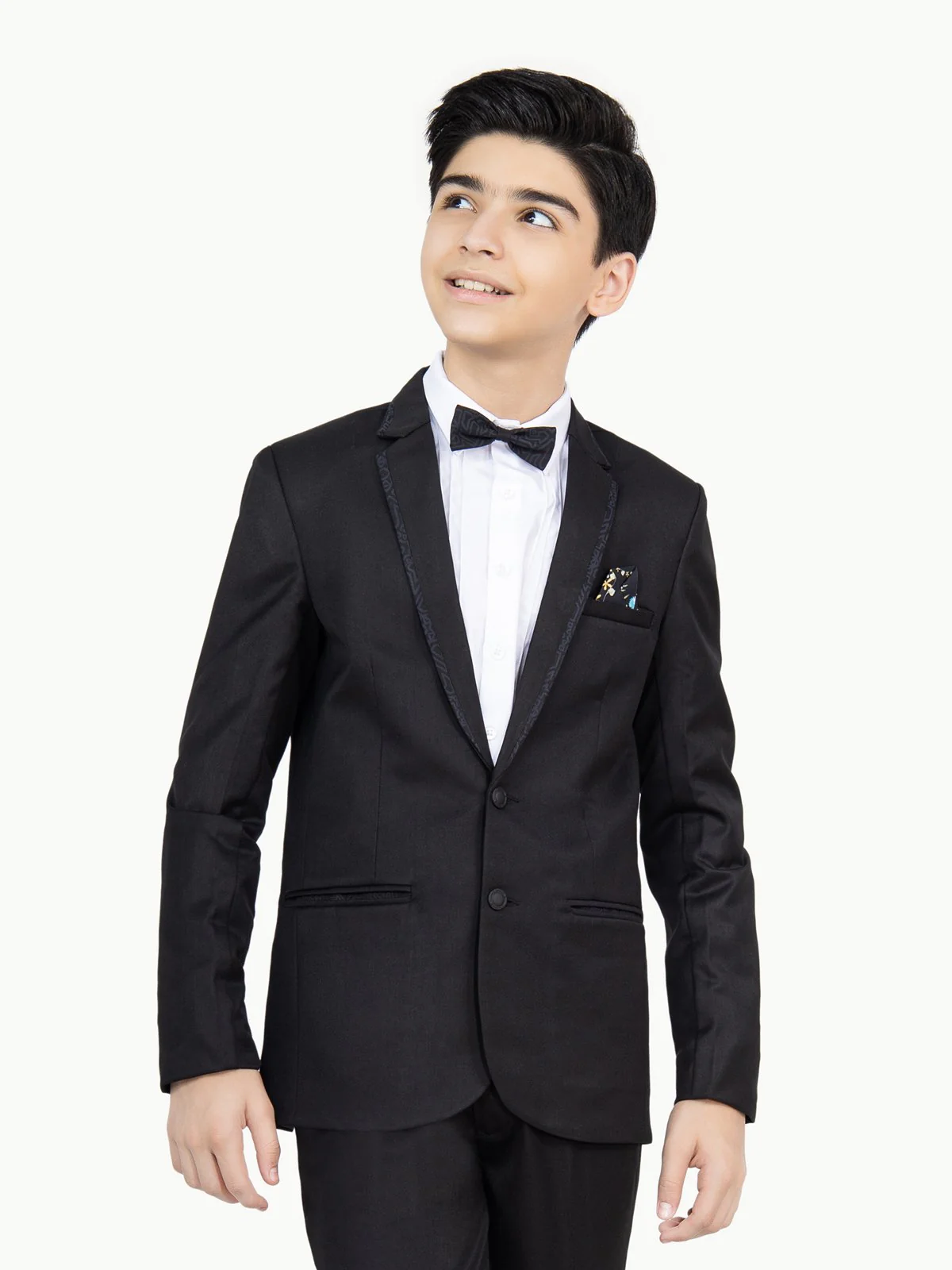 Boy's Black Coat Pant - EBTCPC22-4461 - Image 3