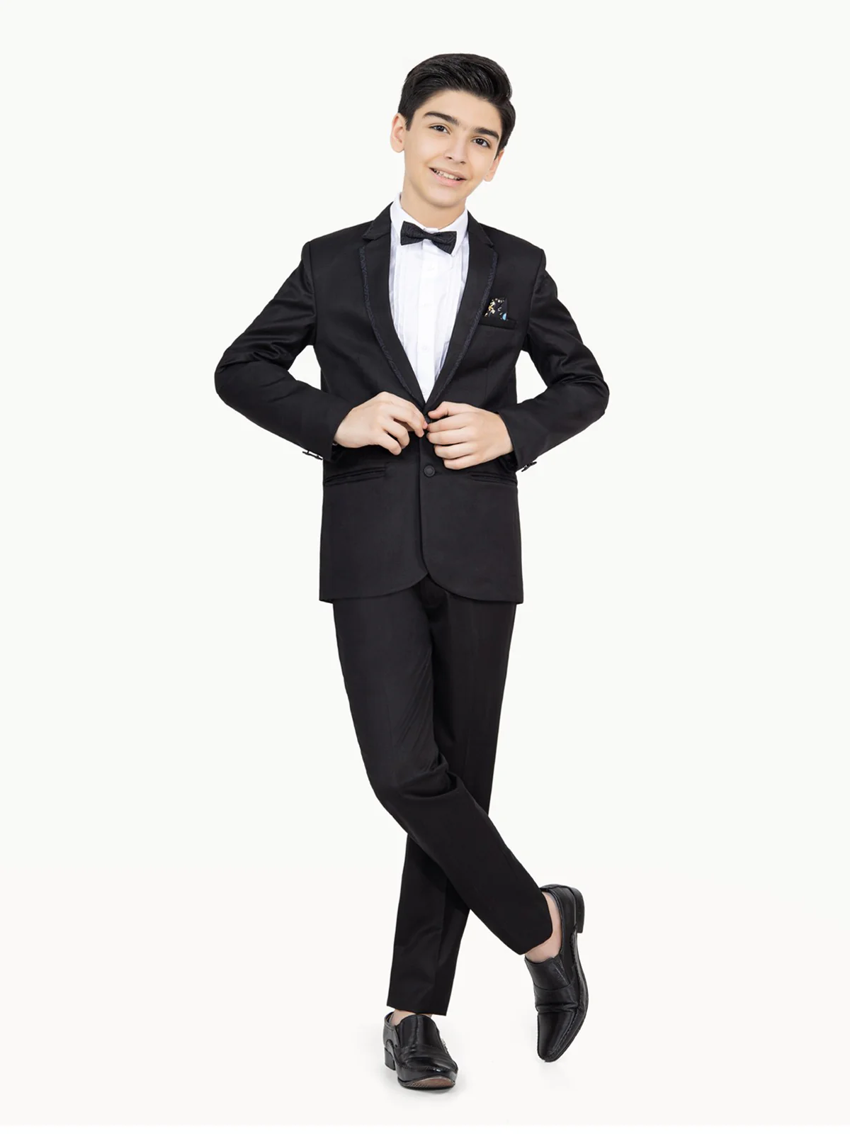 Boy's Black Coat Pant - EBTCPC22-4461 - Image 5