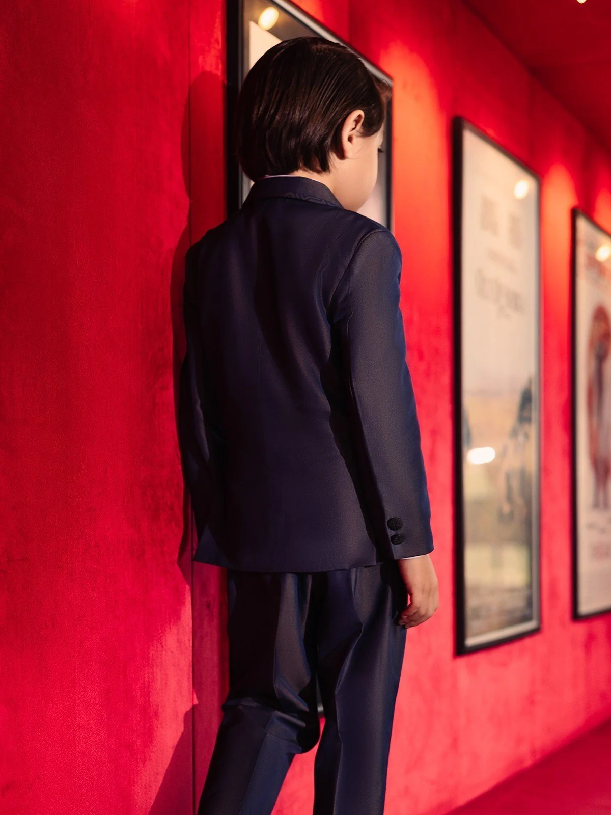 Boy's Deep Blue Coat Pant - EBTCPC22-4462 - Image 7