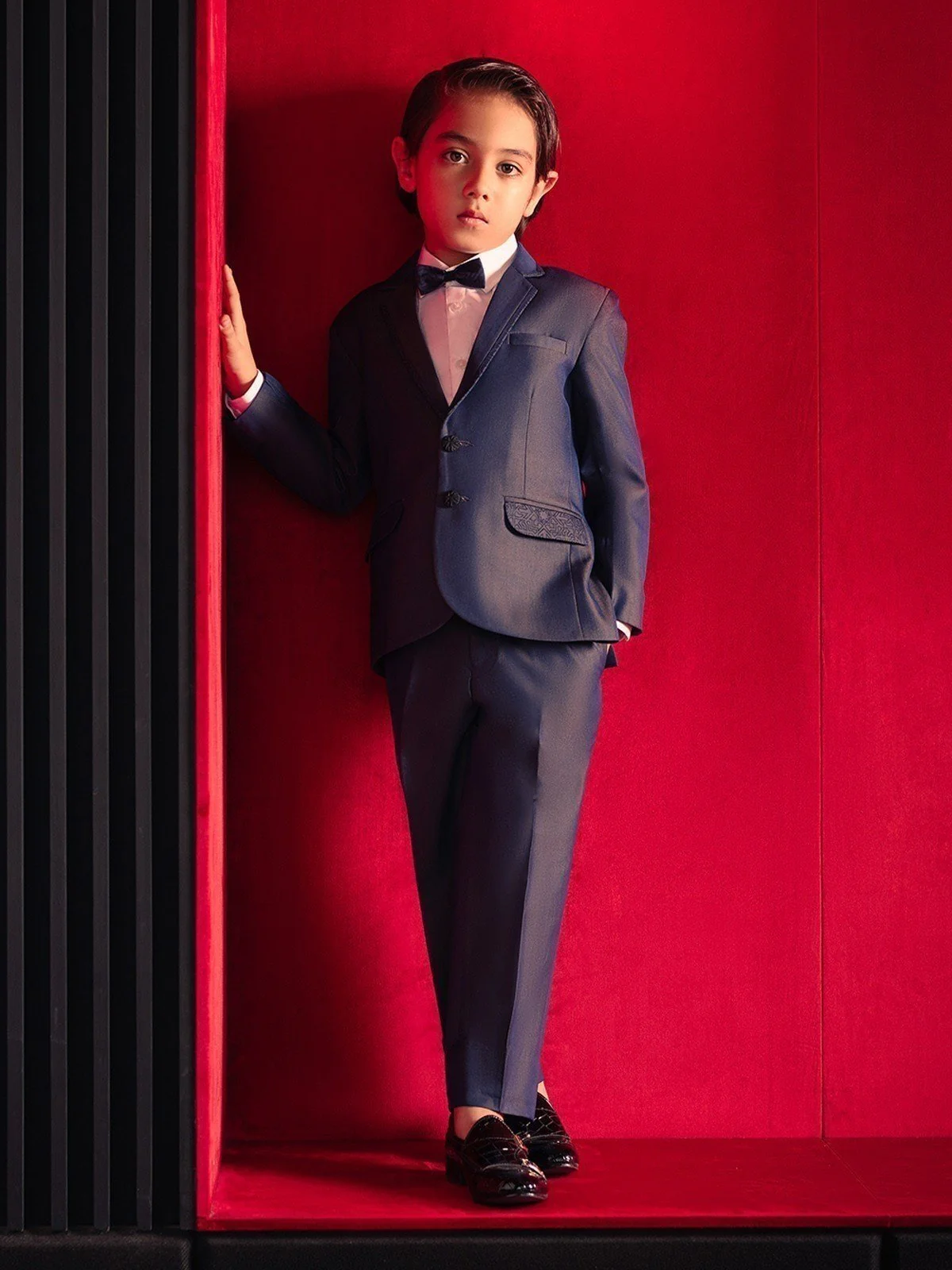 Boy's Deep Blue Coat Pant - EBTCPC22-4462 - Image 8