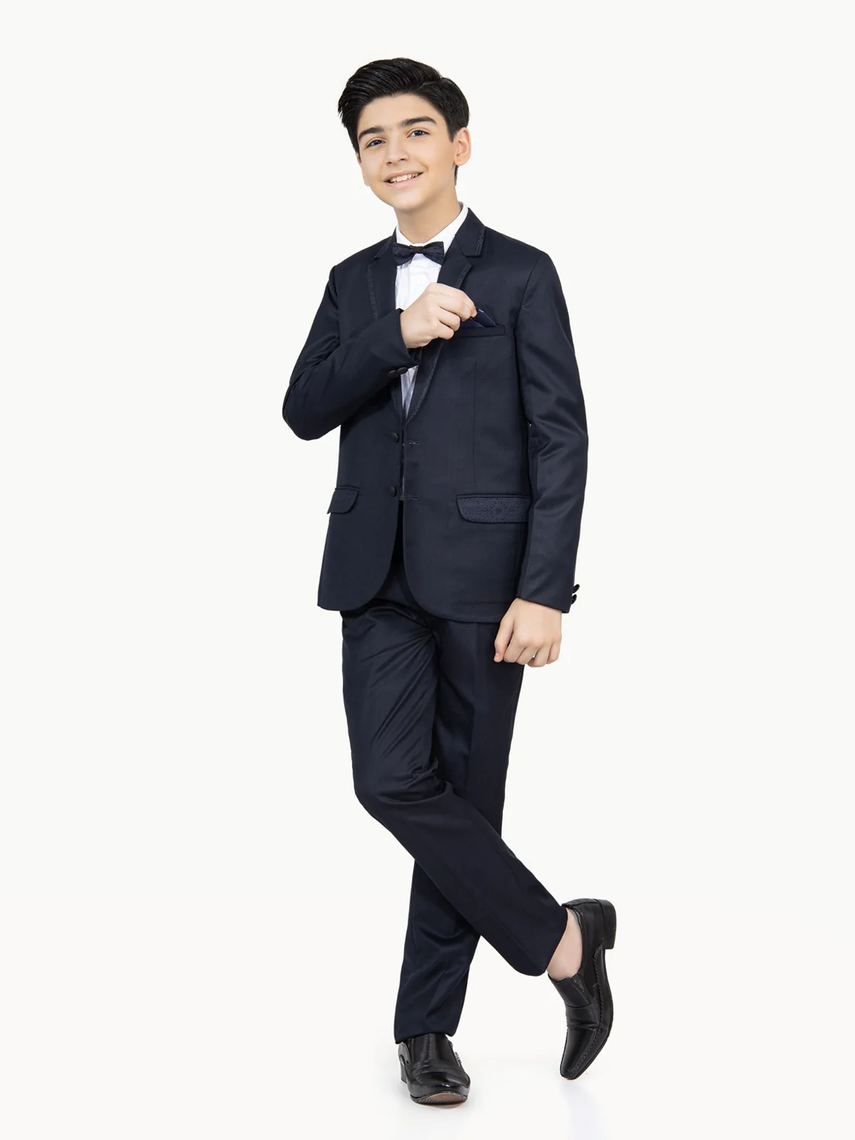 Boy's Navy Coat Pant - EBTCPC22-4463 - Image 3