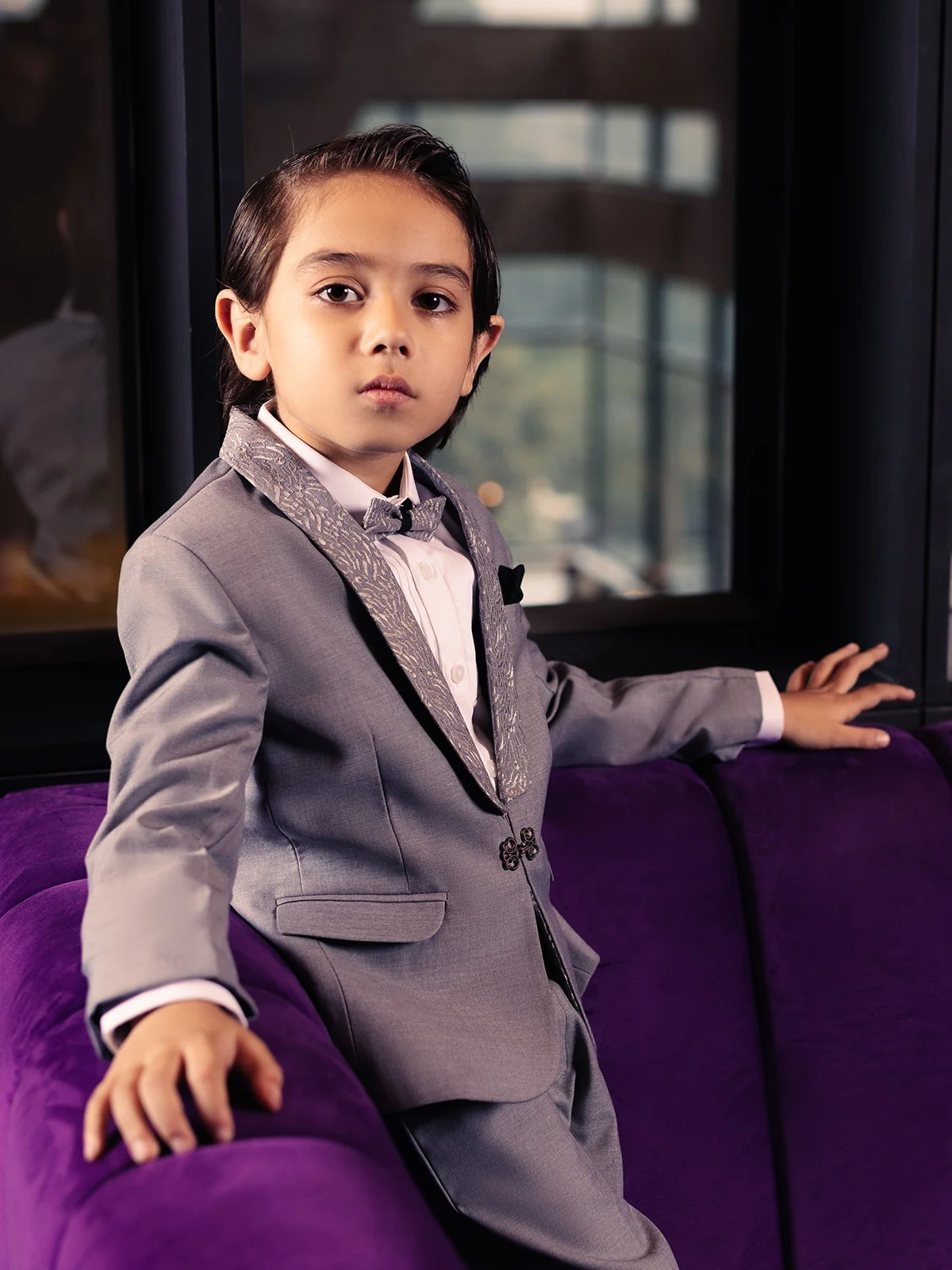 Boy's Grey Coat Pant - EBTCPC22-4464 - Image 3