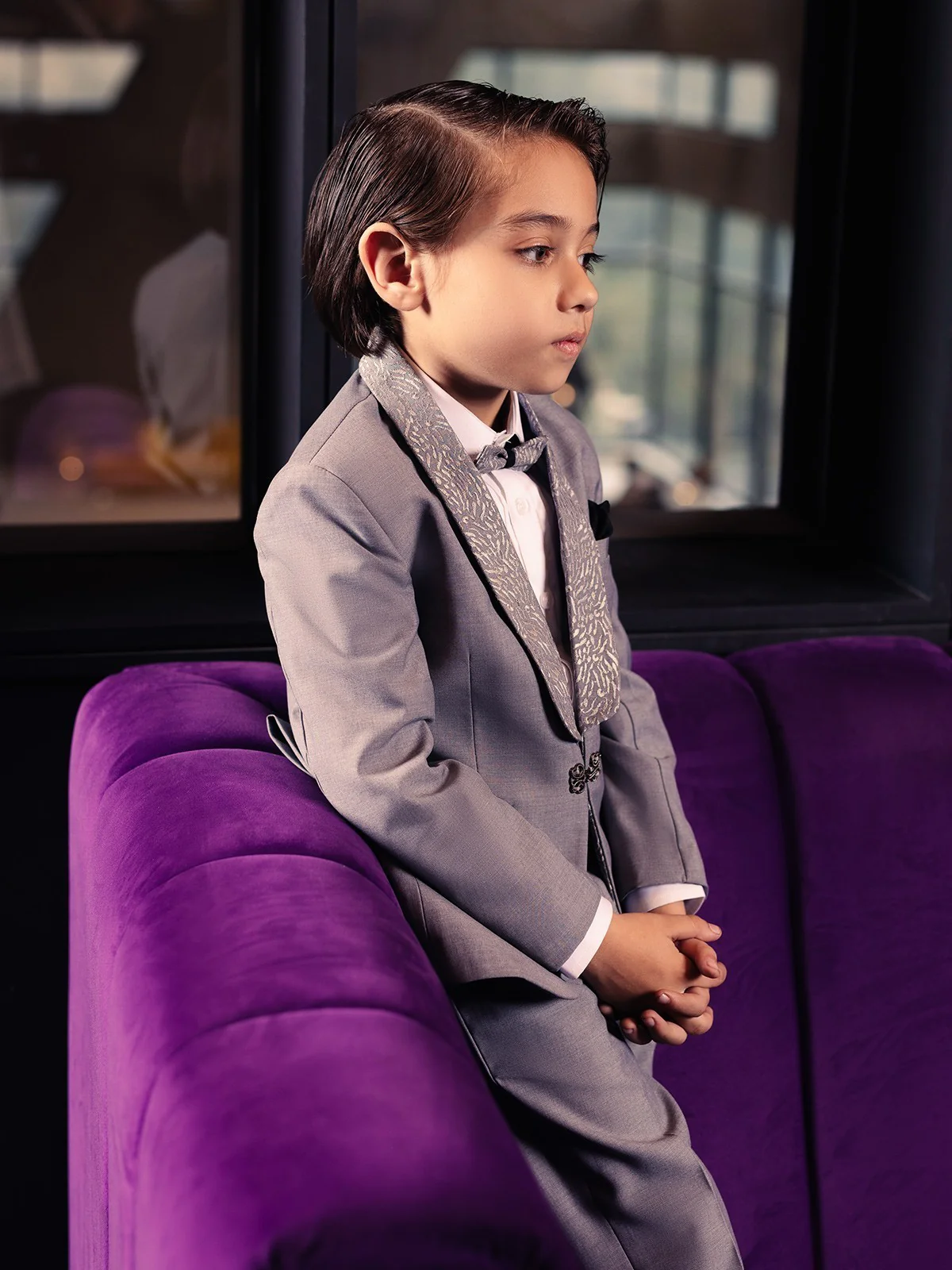 Boy's Grey Coat Pant - EBTCPC22-4464 - Image 4