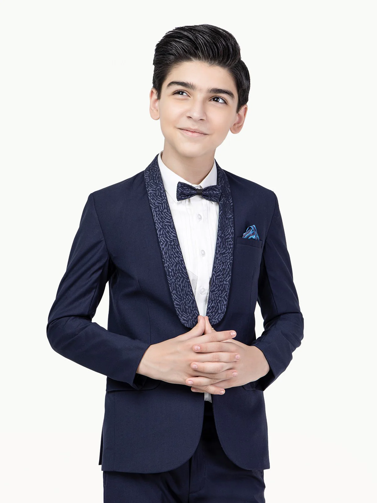 Boy's Navy Coat Pant - EBTCPC22-4465 - Image 2