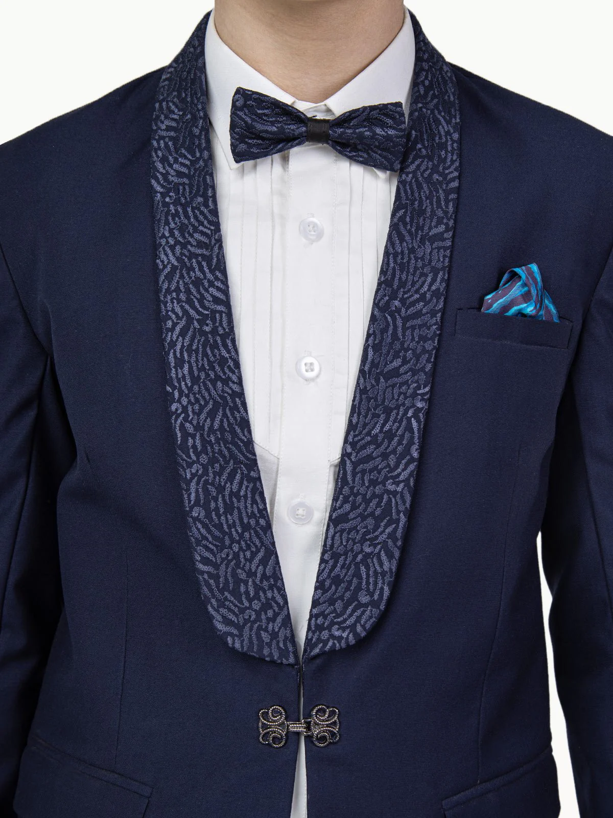 Boy's Navy Coat Pant - EBTCPC22-4465 - Image 3