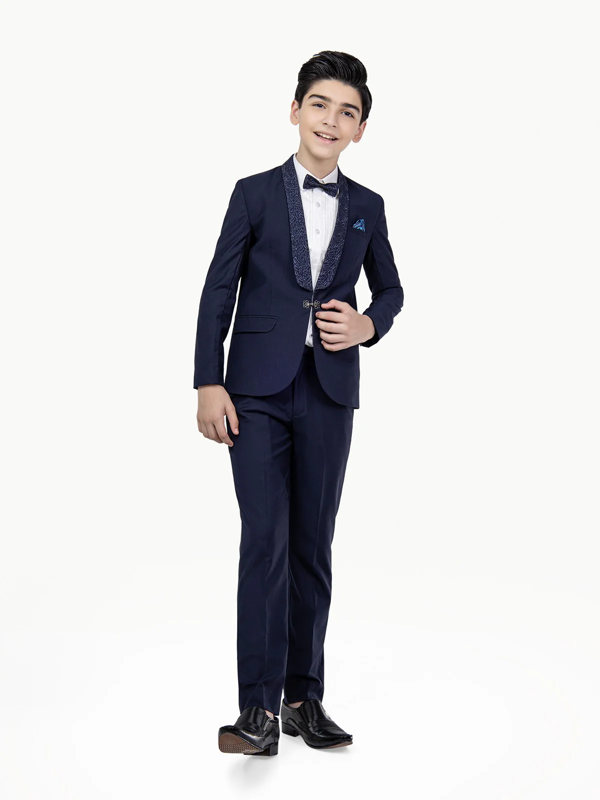 Boy's Navy Coat Pant - EBTCPC22-4465 - Image 5