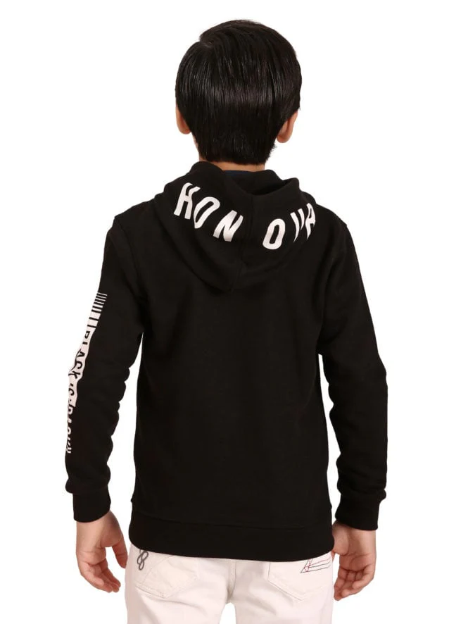 Boy's Black Hoodie - EBTH19-022 - Image 3