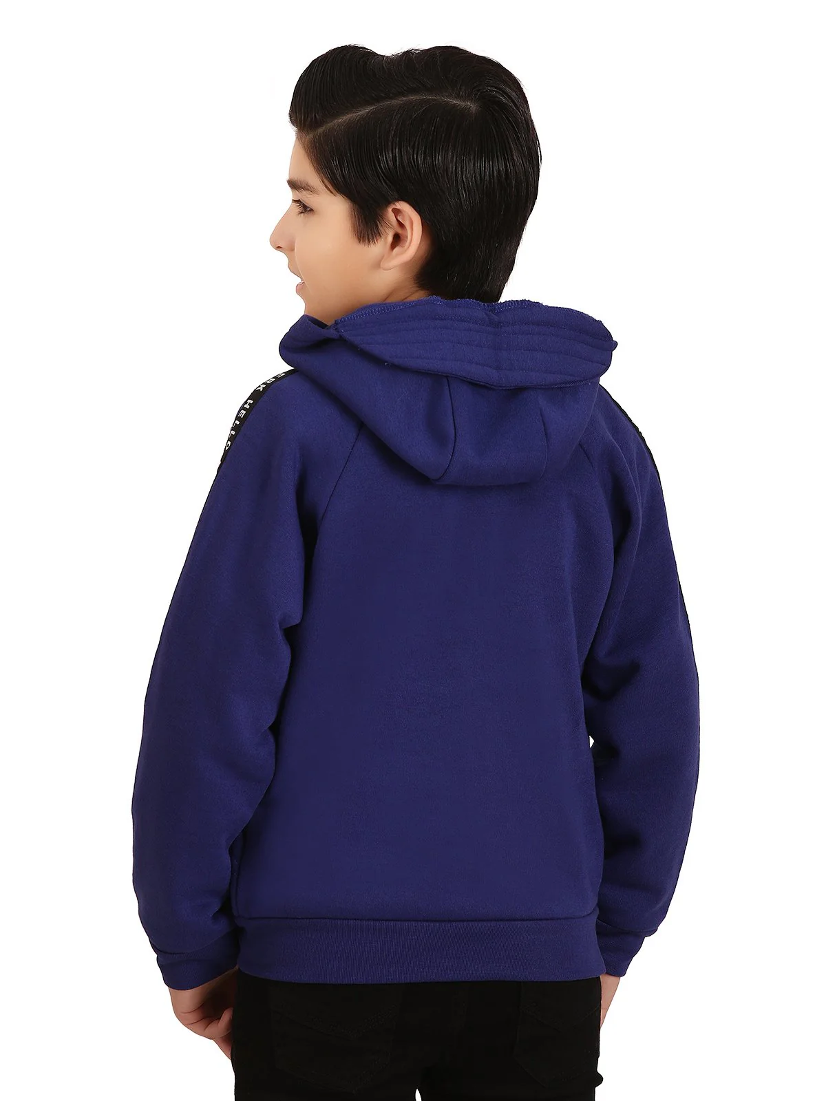 Boy's Royal Blue Hoodie - EBTH19-023 - Image 3
