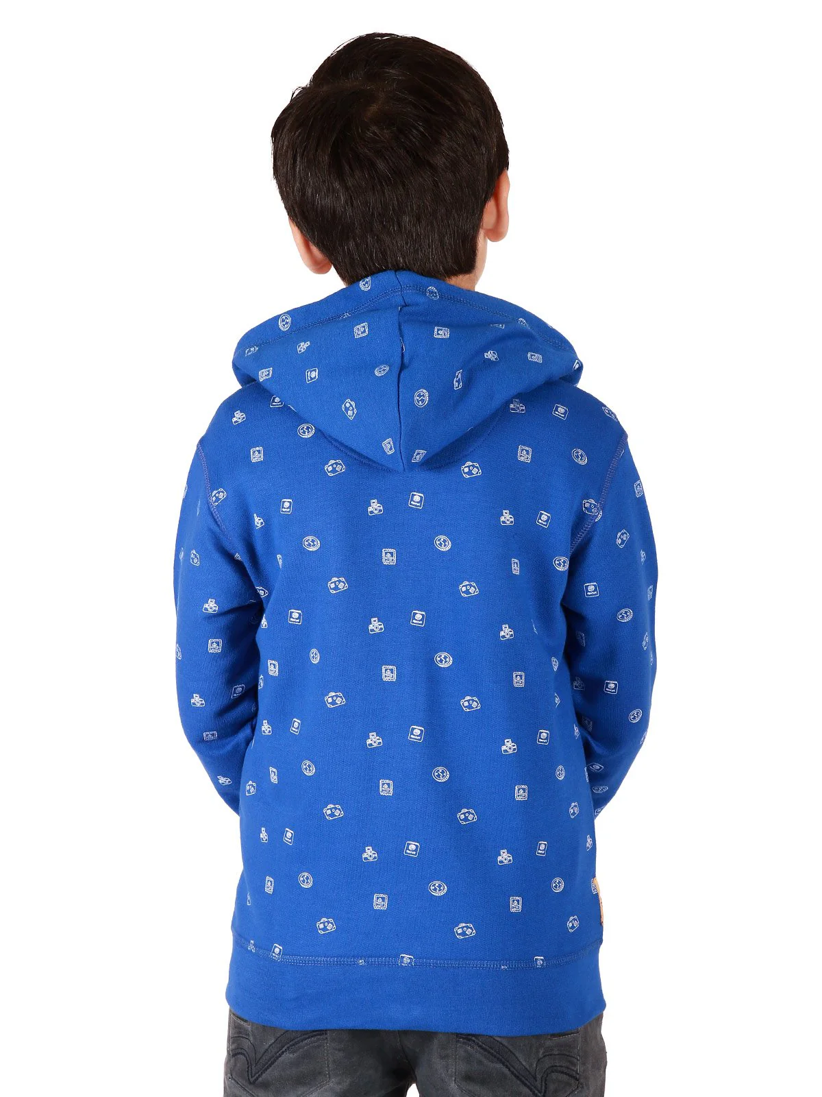 Boy's Royal Blue Hoodie - EBTH19-025 - Image 2