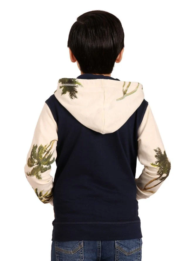 Boy's Navy Hoodie - EBTH19-026 - Image 3