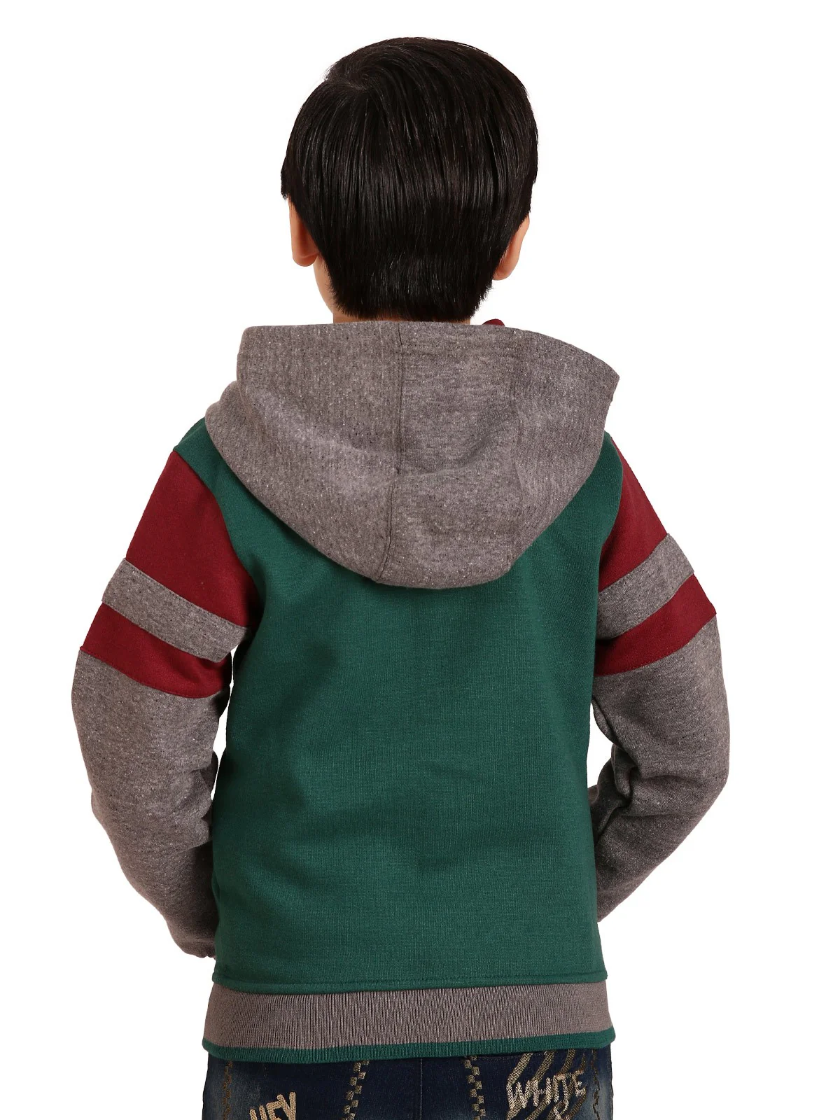 Boy's Teal Green Hoodie - EBTH19-027 - Image 3