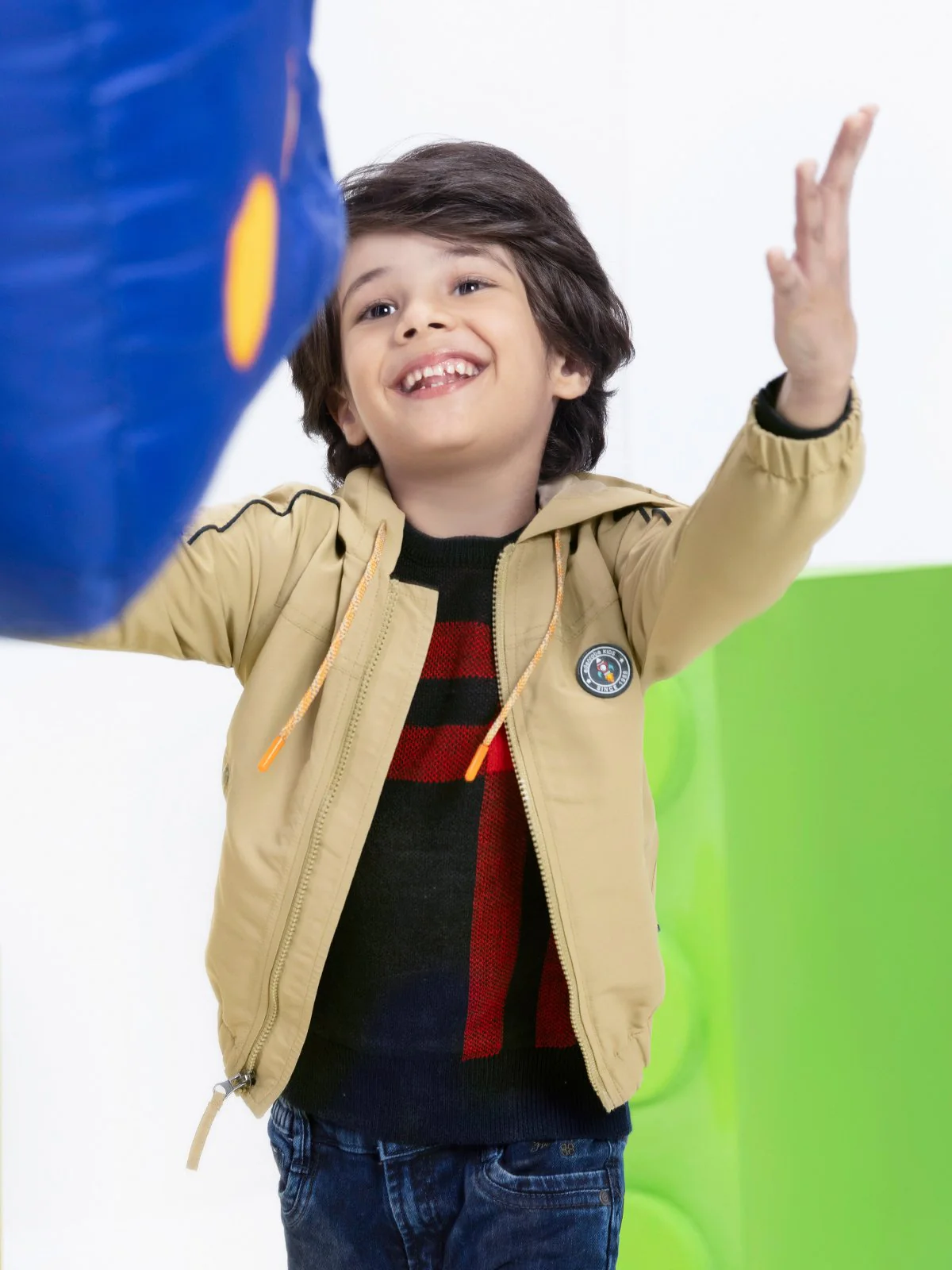 Boy's Mustard Hoodie - EBTH21-001 - Image 3