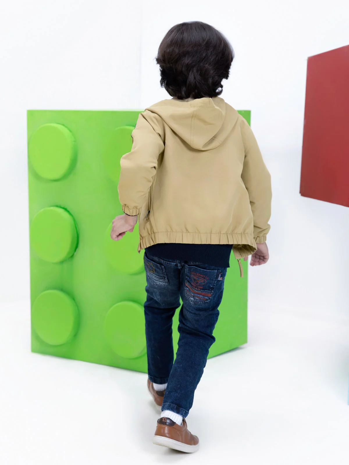 Boy's Mustard Hoodie - EBTH21-001 - Image 4