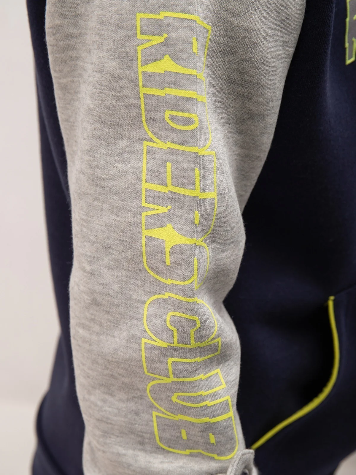 Boy's Navy Blue Hoodie - EBTH21-012 - Image 5