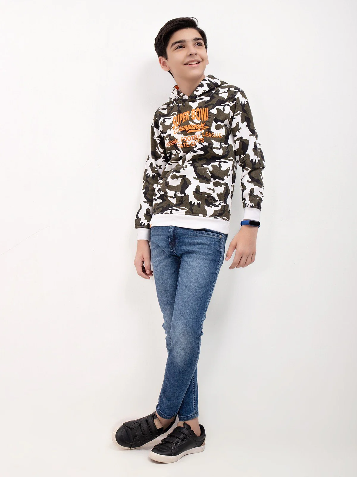 Boy's Cameo Hoodie - EBTH21-018 - Image 2