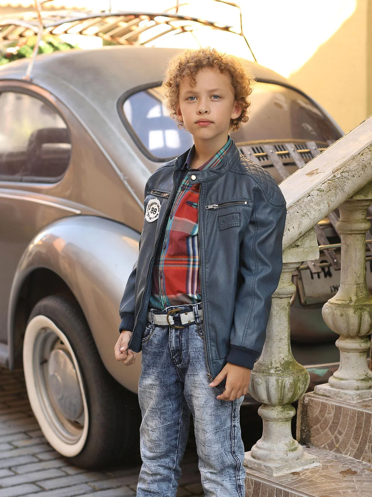 Boy's Navy Jacket - EBTJ18-12036 - Image 2