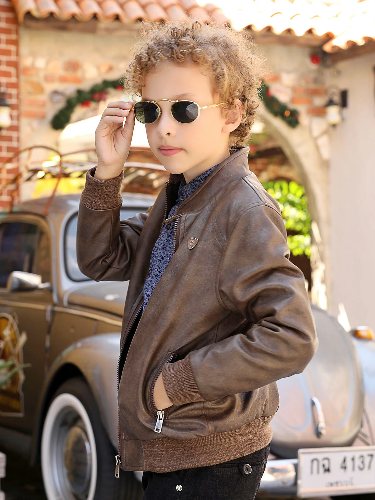 Boy's Brown Jacket - EBTJ18-12038 - Image 2